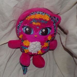 Plushzee plush pink cat